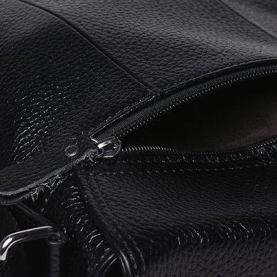 Чоловіча шкіряна сумка Borsa Leather K13822-black
