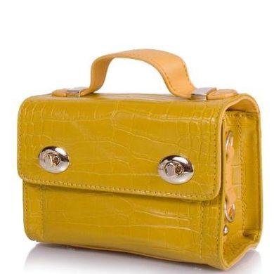 Жіноча міні-сумка з якісного шкірозамінника AMELIE GALANTI (АМЕЛИ Галант) A962460-yellow Жовтий