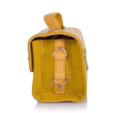 Жіноча міні-сумка з якісного шкірозамінника AMELIE GALANTI (АМЕЛИ Галант) A962460-yellow Жовтий