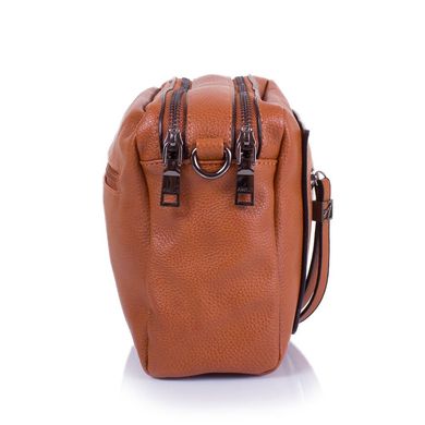 Женская мини-сумка из качественного кожезаменителя AMELIE GALANTI (АМЕЛИ ГАЛАНТИ) A991402-brown Оранжевый