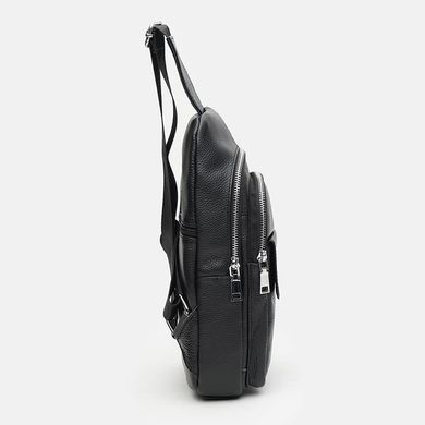 Мужской кожаный рюкзак Keizer K13316bl-black