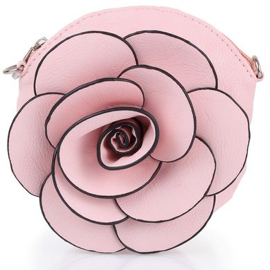 Жіночий клатч-гаманець з якісного шкірозамінника HJP (АШДЖІПІ) UHJP8138-7 Рожевий