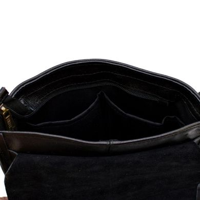 Мужская кожаная сумка-мессенджер GA-7157-3md от украинского бренда TARWA Черный