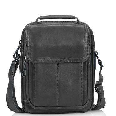 Чоловіча сумка через плече чорна Tiding Bag N2-8017A Чорний