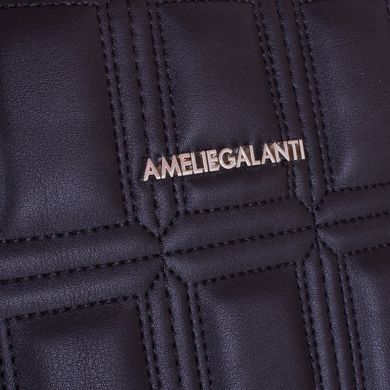 Жіноча сумка з якісного шкірозамінника AMELIE GALANTI (АМЕЛИ Галант) A981148-black Чорний