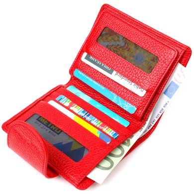 Оригінальний жіночий гаманець з натуральної шкіри Tony Bellucci 22017 Червоний