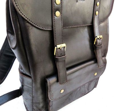 Рюкзак из натуральной кожи RC-9001-4lx TARWA Коричневый