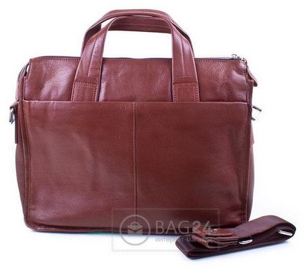 Мужская кожаная сумка с удобными ручками ETERNO ET16831-5, Коричневый