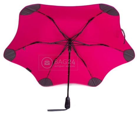 Рожева протиштормова жіноча парасолька, напівавтомат BLUNT Bl-xs-pink, Рожевий