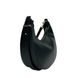 Стильна напівкругла сумка жіноча Firenze Italy F-IT-5843A Чорний