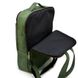 Зелений шкіряний рюкзак унісекс TARWA RE-7280-3md Зелений