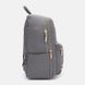 Жіночий рюкзак Monsen C1ZMD6683g-grey