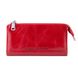 Гарний шкіряний гаманець на блискавки червоного кольору