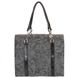 Женская повседневно-дорожная сумка из качественного кожезаменителя LASKARA (ЛАСКАРА) LK10191-grey Серый