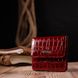 Яркий женский кошелек из натуральной лакированной кожи с тиснением под крокодила KARYA 21123 Красный