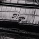 Красива чоловіча сумка-портфель із фактурної шкіри KARYA 20873 Чорний