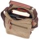 Тканевая мужская сумка из плотного текстиля 21227 Vintage Оливковая