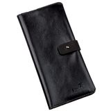 Бумажник мужской вертикальный из кожи алькор SHVIGEL 16204 Черный фото