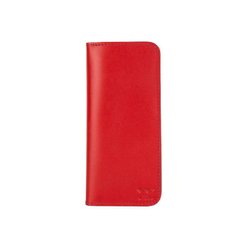 Натуральное кожаное портмоне Middle красное Blanknote TW-Middle-red-ksr