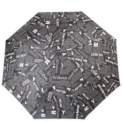 Зонт женский полуавтомат DOPPLER (ДОППЛЕР) DOP730165G-black Черный