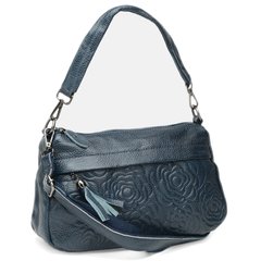 Жіноча шкіряна сумка Keizer k1840-blue