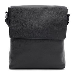 Мужская кожаная сумка Borsa Leather K13658bl-black