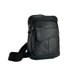 Кожаный рюкзак Tiding Bag A25-8699A Черный