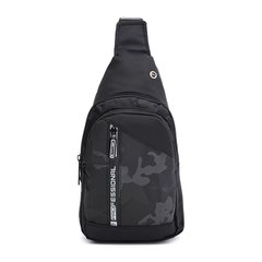 Мужской рюкзак через плечо Monsen C17037bl-black