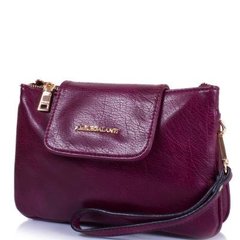 Жіноча сумка-клатч з якісного шкірозамінника AMELIE GALANTI (АМЕЛИ Галант) A991337-dark-red Бордовий