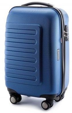 Отличный чемодан для командировок Wittchen 56-3-551-8D, Синий