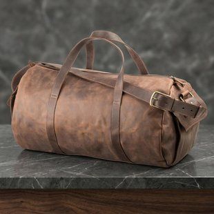 Сумка дорожня Grande Pelle 11045 Коричнева