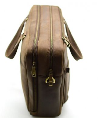 Мужская кожаная деловая сумка RC-4664-4lx TARWA Коричневый