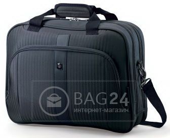 Вместительная сумка для ноутбука европейского качества CARLTON 062J022;01, Черный