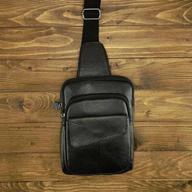 Шкіряний рюкзак Tiding Bag A25-8699A Чорний