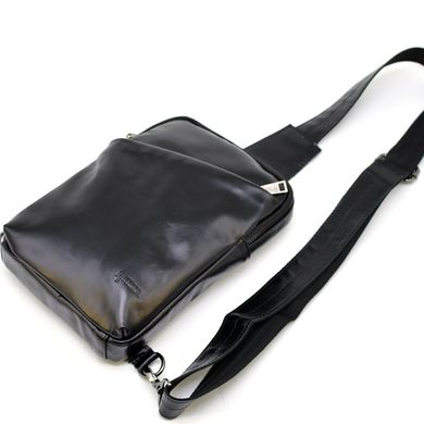 Міні-рюкзак чоловічий на одну шлейку GA-0204-3md TARWA Чорний