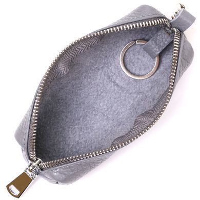 Модная кожаная ключница Shvigel 16543 Серый фото Модная кожаная ключница Shvigel 16543 Серый