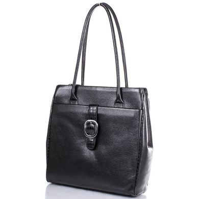 Женская кожаная сумка DESISAN (ДЕСИСАН) SHI7131-011 Черный