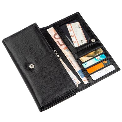 Жіночий гаманець з візитниці ST Leather 18881 Чорний