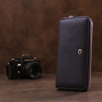 Оригінальний жіночий клатч ST Leather 18932 Фіолетовий