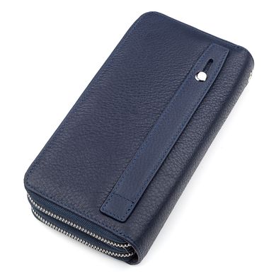 Чоловічий гаманець ST Leather 18452 (ST127) надійний Синій