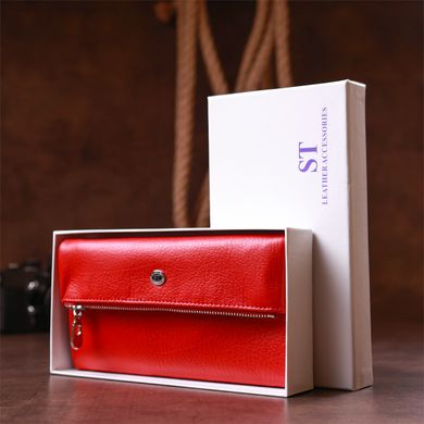 Женский кожаный кошелек ST Leather 20091 Красный