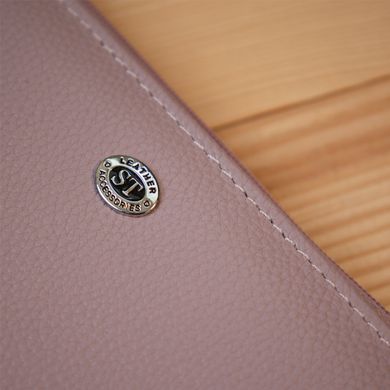 Жіночий шкіряний гаманець ST Leather 19384 Ліловий