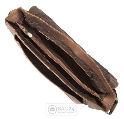 Элитная кожаная сумка для мужчин WITTCHEN 05-4-003-4, Коричневый