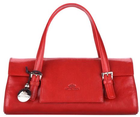Елітна жіноча сумка зі шкіри WITTCHEN, Червоний