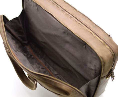 Мужская кожаная деловая сумка RC-4664-4lx TARWA Коричневый
