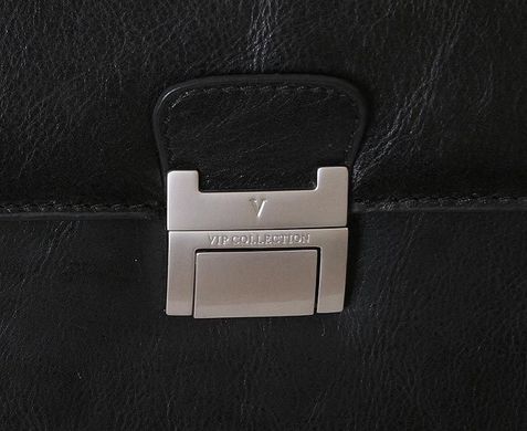 Добротный мужской портфель Vip Collection 279A, Черный