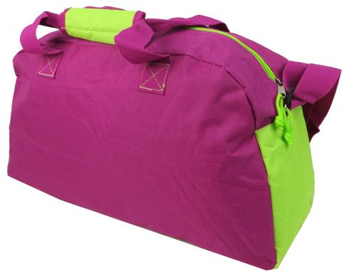 Спортивная сумка 24L Corvet SB1028-04 малиновая с салатовым