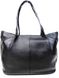 Класична жіноча шкіряна сумка Giorgio Ferretti чорна