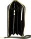 Практичный и вместительный кошелек-барсетка из натуральной кожи De Loris 10147, Черный