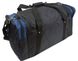 Дорожня сумка 60 л Wallaby 430-2 чорна з синім